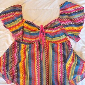 SHEIN Multicolor Striped Blouse